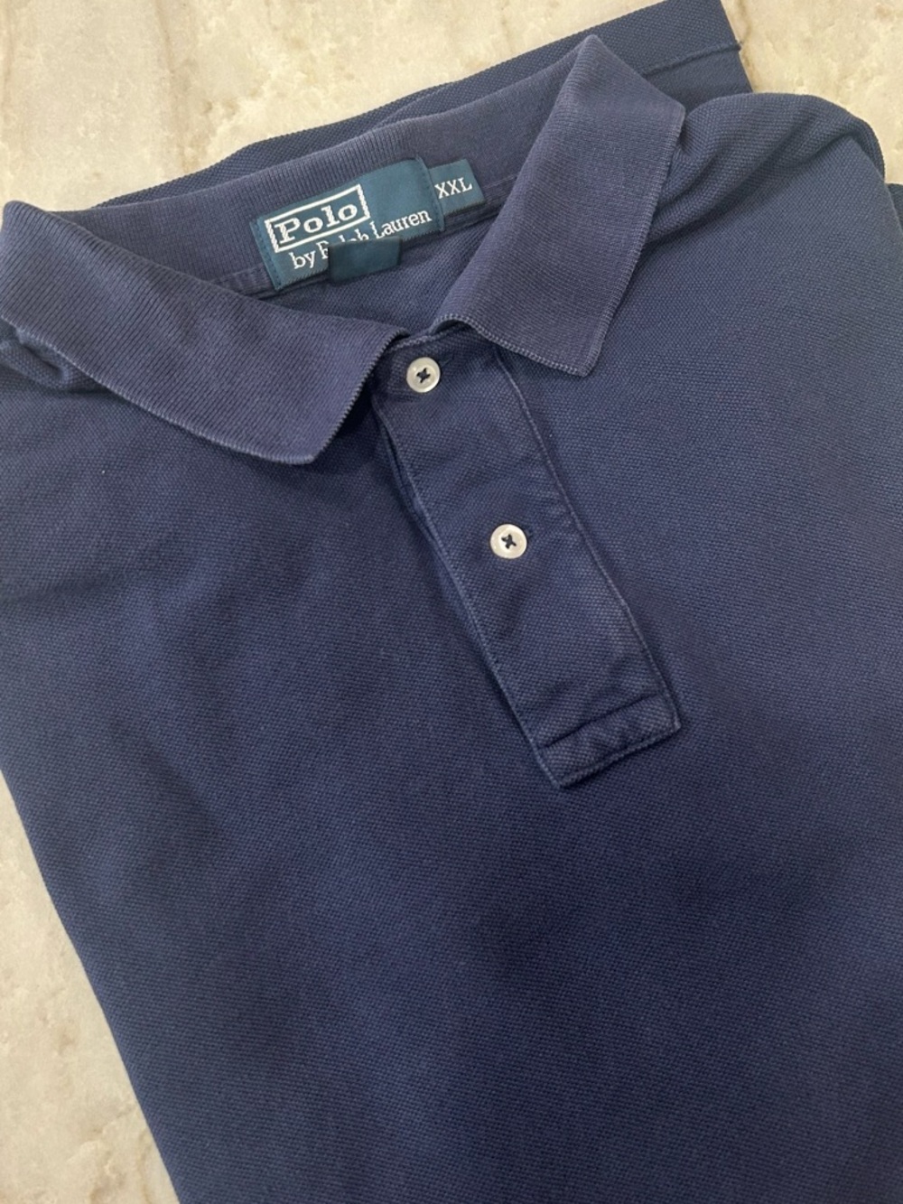 Polo Ralph Lauren‎ Polo Shirt Men’s XXL Navy Short Sleeve Classic Preppy Casual